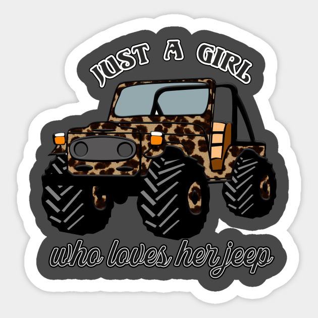 jeep Jeep Lover Sticker TeePublic